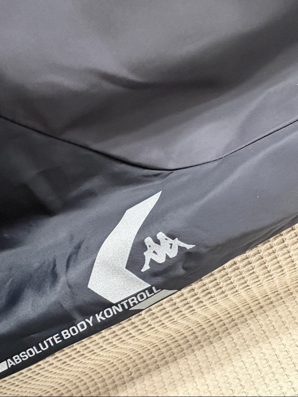 Kappa kontrol Charcoal Gray Joggers with Reflective Logo - Picture 5 of 11